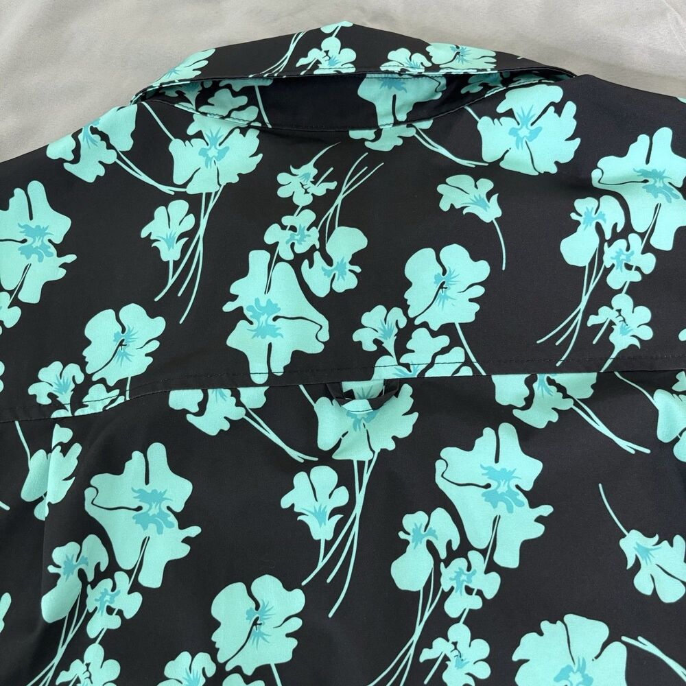 Hurley Men’s Size XXL Hawaiian Button Up Tropical Pattern Short Sleeve Shirt - Picture 10 of 10